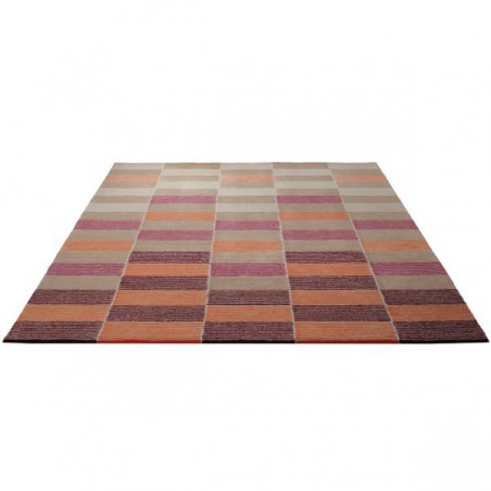 Tapis Fida Berry Orange à rectangles par Esprit Home Tapis Fida Berry Orange à rectangles par Esprit Home