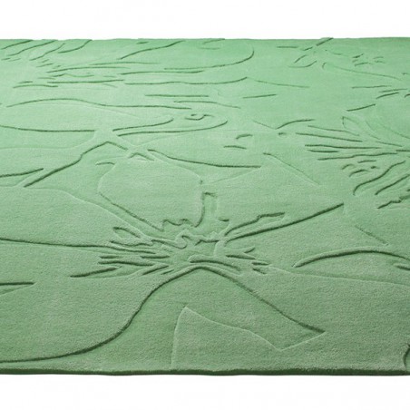 Tapis Contemporain Vert Lily par Esprit Home Tapis Contemporain Vert Lily par Esprit Home