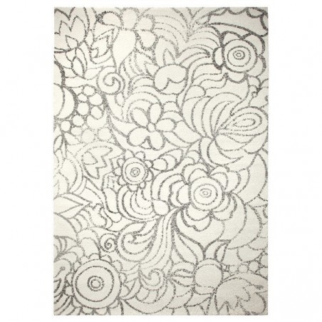 Tapis Floral Madison Blanc par Esprit Home Tapis Floral Madison Blanc par Esprit Home