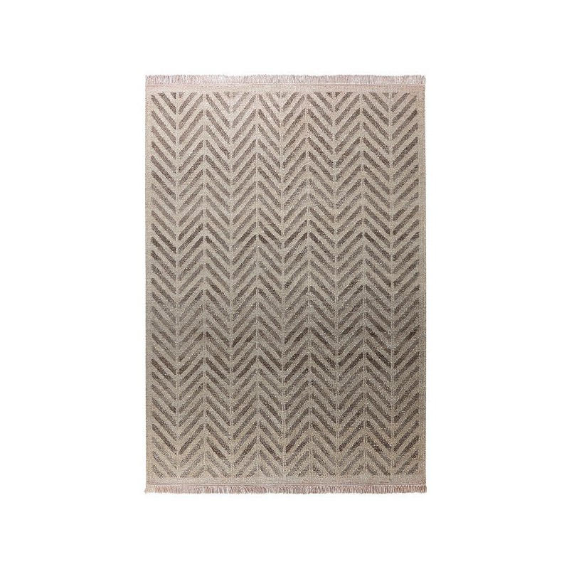 Tapis Tissé Main Ethno Taupe par Esprit Home