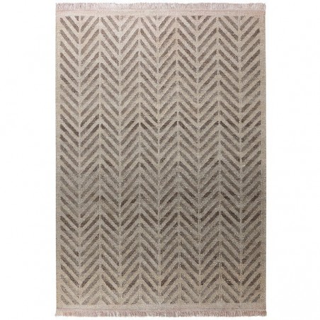 Tapis Tissé Main Ethno Taupe par Esprit Home