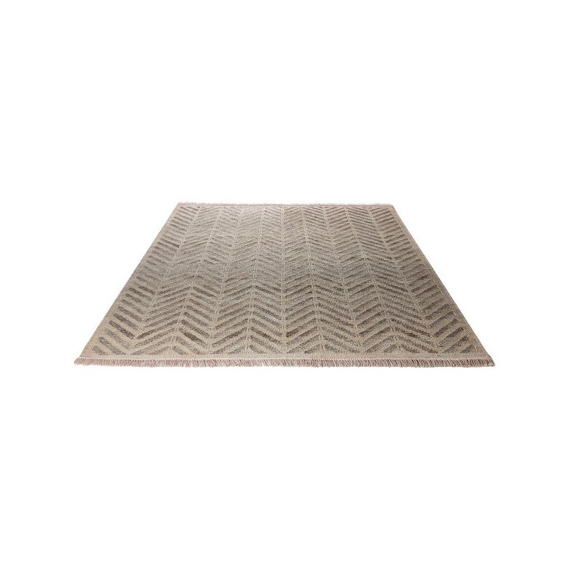 Tapis Tissé Main Ethno Taupe par Esprit Home