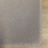 Tapis sur mesure en laine couleur Mastic gamme Velvet finiton surjet Tapis sur mesure en laine couleur Mastic gamme Velvet finiton surjet