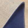 Tapis sur mesure en laine Bleu Windsor gamme Velvet finition surjet Tapis sur mesure en laine Bleu Windsor gamme Velvet finition surjet