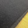 Tapis sur mesure en laine Gris Charbon gamme Velvet finition surjet Tapis sur mesure en laine Gris Charbon gamme Velvet finition surjet