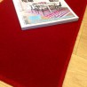 Tapis sur mesure en laine Rouge impérial gamme Velvet finition surjet Tapis sur mesure en laine Rouge impérial gamme Velvet finition surjet