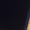 Tapis sur mesure Rond en laine Bleu Foncé gamme Velvet finition surjet Tapis sur mesure Rond en laine Bleu Foncé gamme Velvet finition surjet
