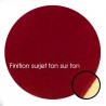 Tapis sur mesure Rond en laine Framboise gamme Velvet finition surjet Tapis sur mesure Rond en laine Framboise gamme Velvet finition surjet