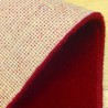 Tapis sur mesure Rond en laine Framboise gamme Velvet finition surjet Tapis sur mesure Rond en laine Framboise gamme Velvet finition surjet