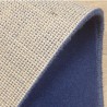 Tapis sur mesure Rond en laine Bleu Windsor gamme Velvet finition surjet Tapis sur mesure Rond en laine Bleu Windsor gamme Velvet finition surjet