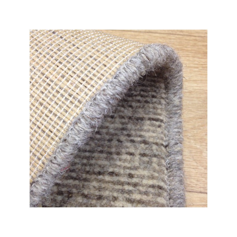 Tapis sur mesure en laine Gris Ecru gamme Axminster finition surjet