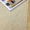 Tapis sur mesure en laine Blond clair gamme Dubai finition surjet Tapis sur mesure en laine Blond clair gamme Dubai finition surjet