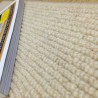 Tapis sur mesure en laine Blond clair gamme Dubai finition surjet Tapis sur mesure en laine Blond clair gamme Dubai finition surjet