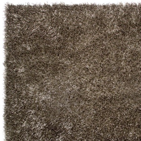 Tapis shaggy chocolat longues mèches Tapis shaggy chocolat longues mèches