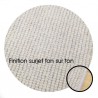 Tapis sur mesure Rond en laine Blanc Perlé gamme Dubai Tapis sur mesure Rond en laine Blanc Perlé gamme Dubai