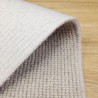 Tapis sur mesure Rond en laine Blanc Perlé gamme Dubai Tapis sur mesure Rond en laine Blanc Perlé gamme Dubai