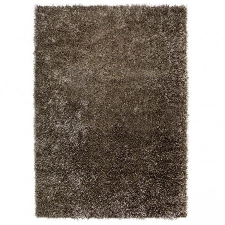 Tapis shaggy chocolat longues mèches Tapis shaggy chocolat longues mèches