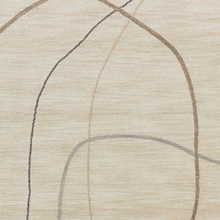 Tapis Design Beige Crème Tivoli Lines par Arte Espina Tapis Design Beige Crème Tivoli Lines par Arte Espina