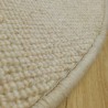 Tapis sur mesure Rond en laine Blond clair gamme Dubai Tapis sur mesure Rond en laine Blond clair gamme Dubai