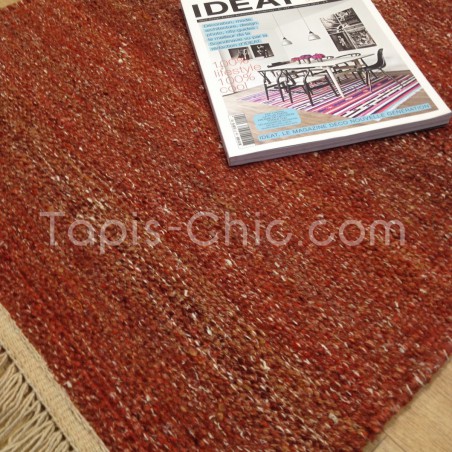 Tapis Tissé Main Blurred Rouge par Esprit Home Tapis Tissé Main Blurred Rouge par Esprit Home