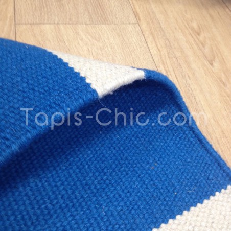 Tapis Tissé Main Simple Stripe Bleu par Esprit Home Tapis Tissé Main Simple Stripe Bleu par Esprit Home