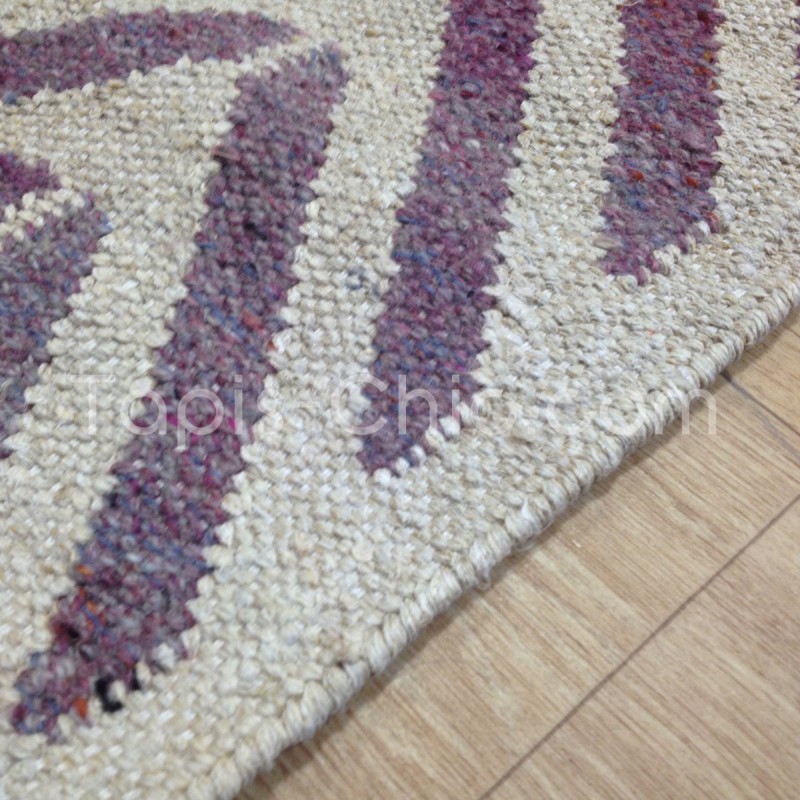 Tapis Tissé Main Ethno Violet par Esprit Home