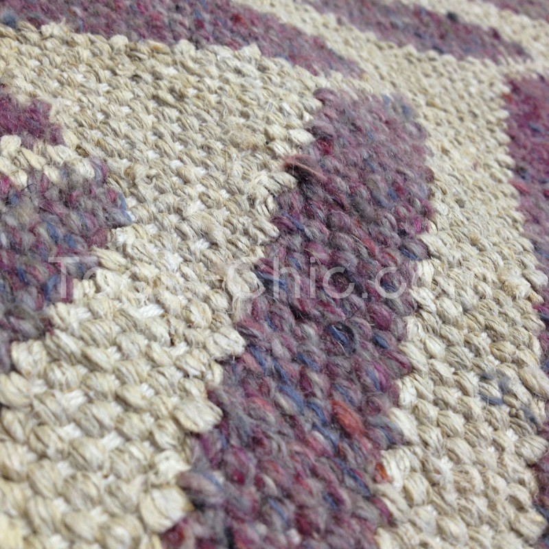 Tapis Tissé Main Ethno Violet par Esprit Home