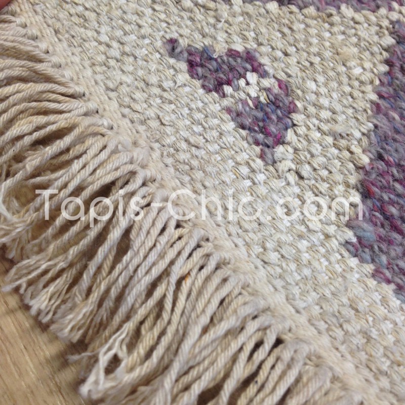 Tapis Tissé Main Ethno Violet par Esprit Home