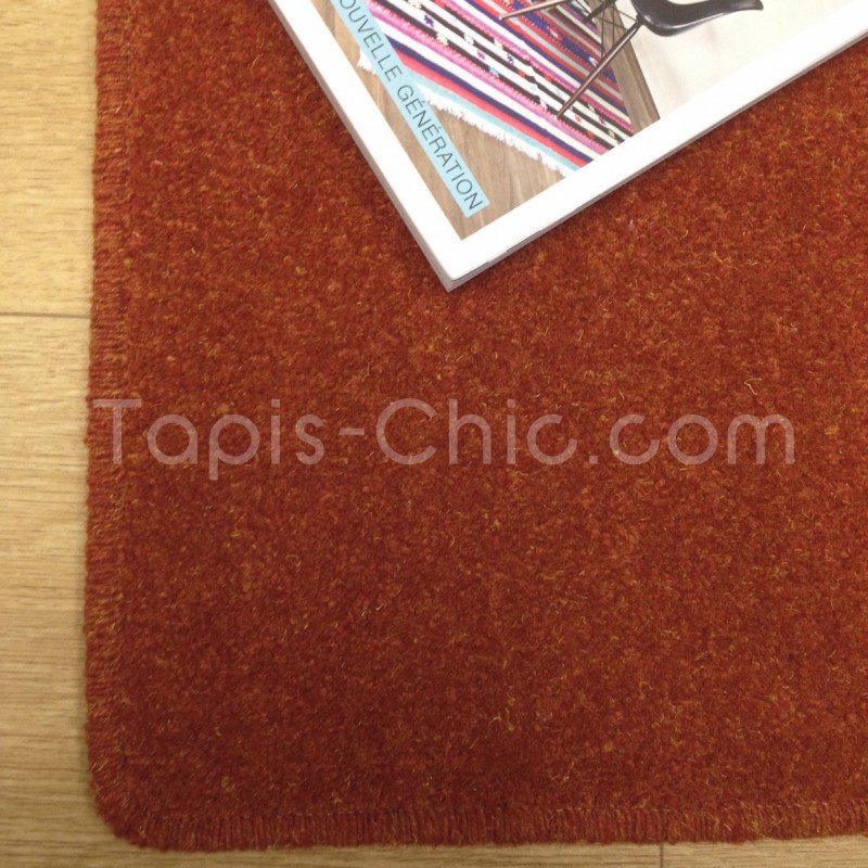 Tapis sur-mesure York Wilton Rouge Orangé Tapis Chic Collection