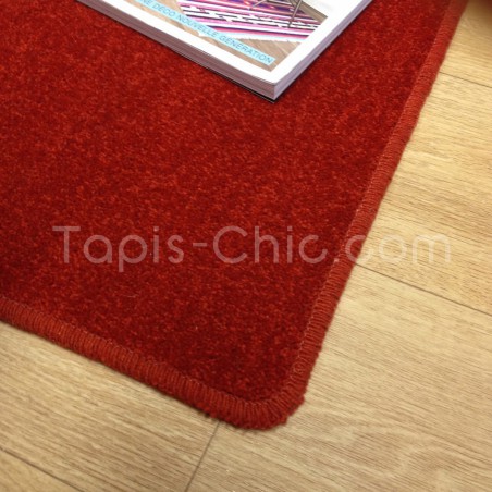 Tapis sur-mesure York Wilton Rouge Chiné Tapis Chic Collection