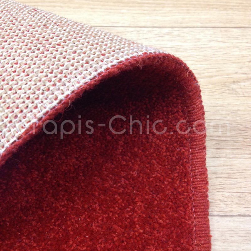 Tapis sur-mesure York Wilton Rouge Chiné Tapis Chic Collection