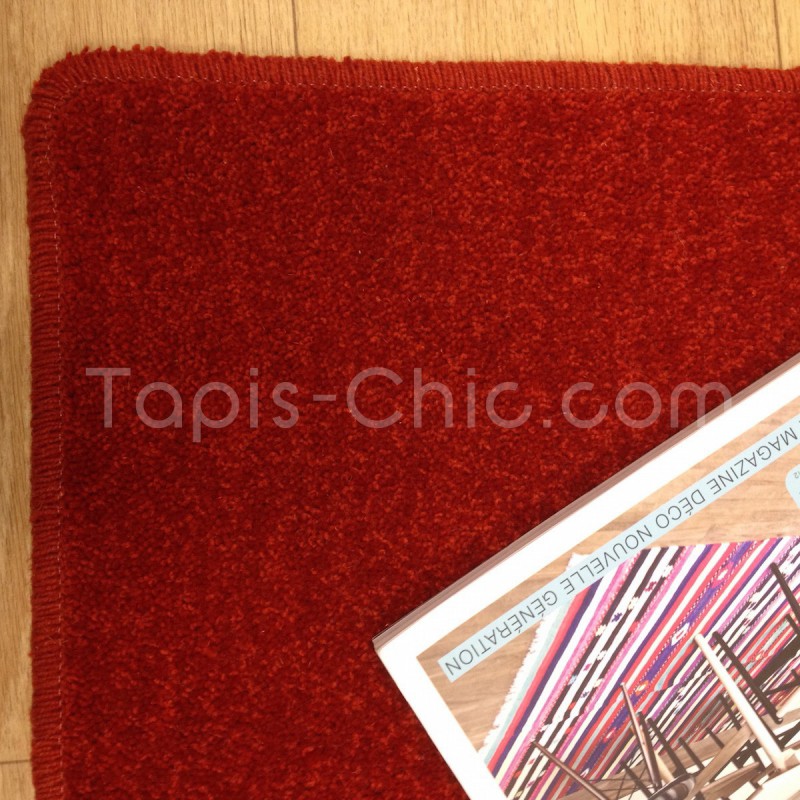 Tapis sur-mesure York Wilton Rouge Chiné Tapis Chic Collection