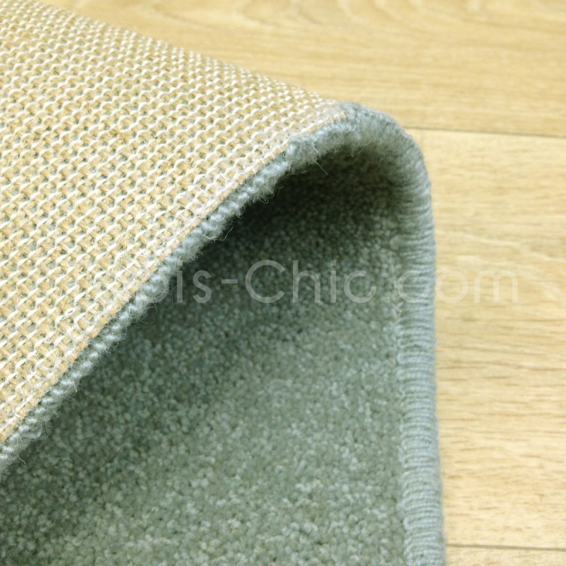 Tapis sur-mesure York Wilton Bleu Vert Tapis Chic Collection