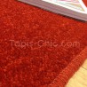 Tapis Rond sur-mesure Rouge Chiné York Wilton Tapis Chic Collection Tapis Rond sur-mesure Rouge Chiné York Wilton Tapis Chic Collection