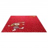 Tapis Enfant Rainbow Rabbit Rouge par Sigikid Tapis Enfant Rainbow Rabbit Rouge par Sigikid