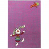 Tapis Enfant Rainbow Rabbit Rose par Sigikid Tapis Enfant Rainbow Rabbit Rose par Sigikid