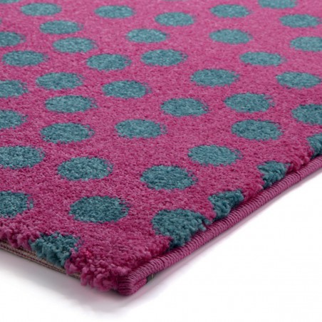 Tapis Enfant Rainbow Rabbit Rose par Sigikid Tapis Enfant Rainbow Rabbit Rose par Sigikid
