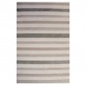 Tapis rayé beige et ivoire par Tapis Chic Collection Tapis rayé beige et ivoire par Tapis Chic Collection