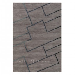 Tapis Design Marron Taupé Sensor par Arte Espina