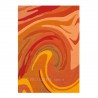 Tapis moderne Action Painting Orange par Arte Espina Tapis moderne Action Painting Orange par Arte Espina