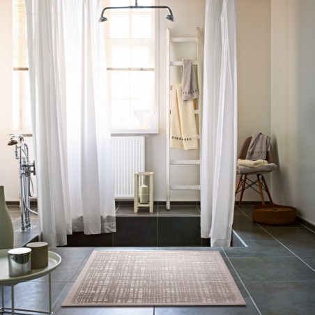 Tapis de Bain Beige Graficule par Esprit Home Tapis de Bain Beige Graficule par Esprit Home