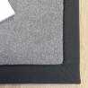 Tapis sur mesure gris en laine gansé coton par Tapis Chic Collection Tapis sur mesure gris en laine gansé coton par Tapis Chic Collection