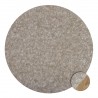 Tapis rond sur-mesure écru par Tapis Chic Collection Tapis rond sur-mesure écru par Tapis Chic Collection