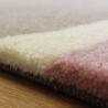 Tapis Esprit Home en acrylique rose, taupe et sable Tapis Esprit Home en acrylique rose, taupe et sable