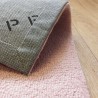 Tapis Esprit Home en acrylique rose, taupe et sable Tapis Esprit Home en acrylique rose, taupe et sable