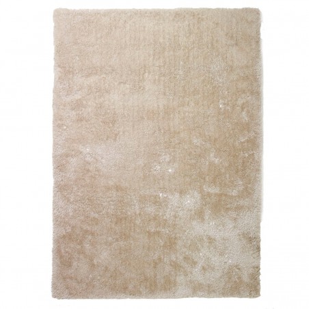 Tapis shaggy beige en polyester par Tapis Chic Collection Tapis shaggy beige en polyester par Tapis Chic Collection