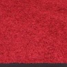 Paillasson rouge uni lavable en machine par Tapis Chic Collection Paillasson rouge uni lavable en machine par Tapis Chic Collection