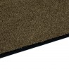 Paillasson marron chocolat uni lavable en machine par Tapis Chic Collection Paillasson marron chocolat uni lavable en machine par Tapis Chic Collection