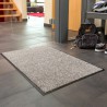 Paillasson gris uni lavable en machine par Tapis Chic Collection Paillasson gris uni lavable en machine par Tapis Chic Collection