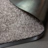 Paillasson gris uni lavable en machine par Tapis Chic Collection Paillasson gris uni lavable en machine par Tapis Chic Collection